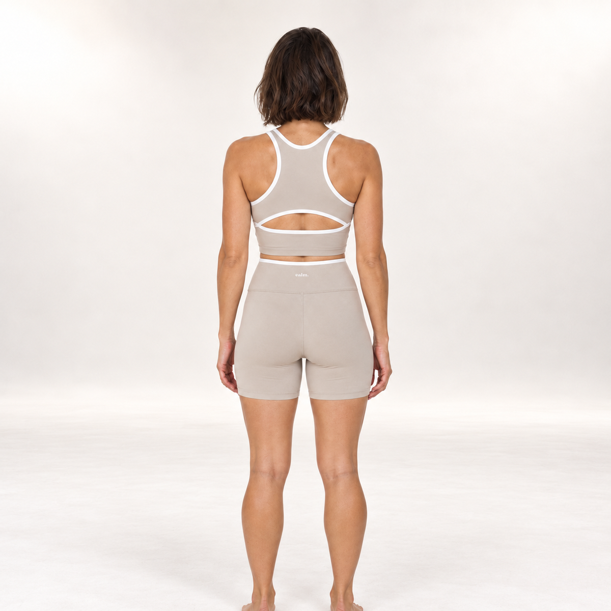 Short Samara Greige