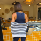 Top Telline Bleu Marine